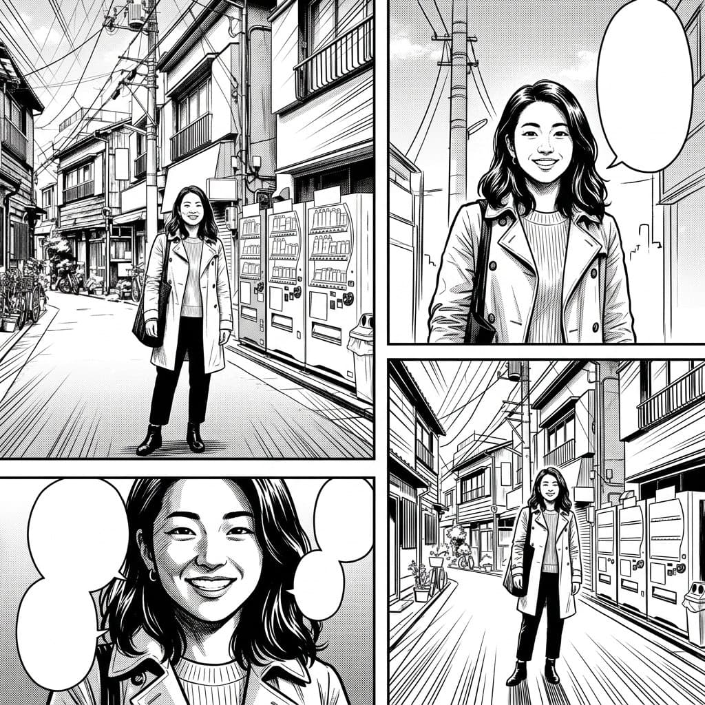 Black and White Manga
