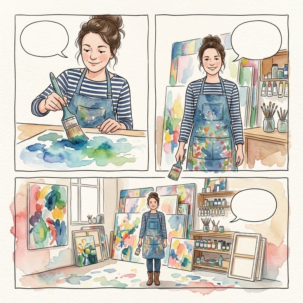 Example 4: Comic page