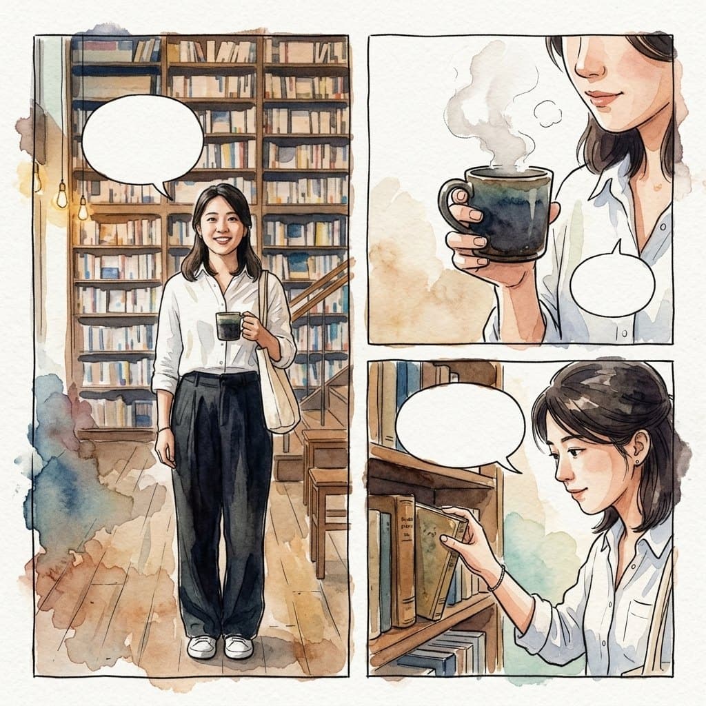 範例 2: 漫畫頁