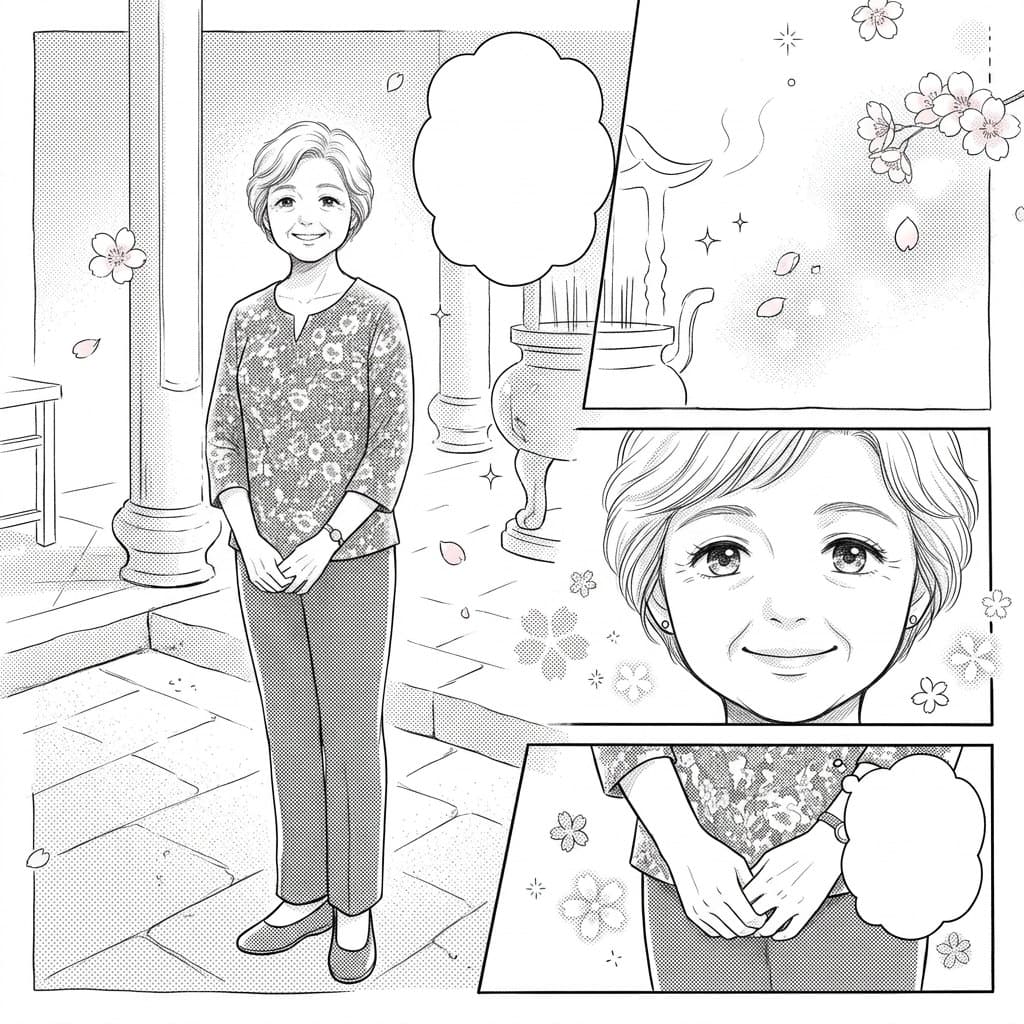 範例 3: 漫畫頁