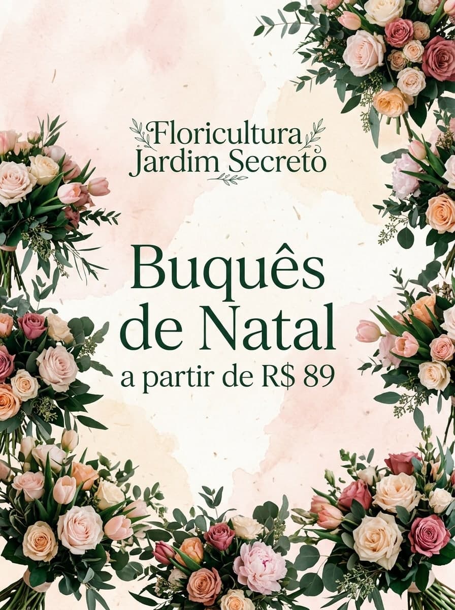 Promoção de floricultura