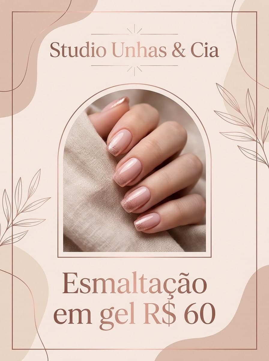 Salão de unhas e cabelo