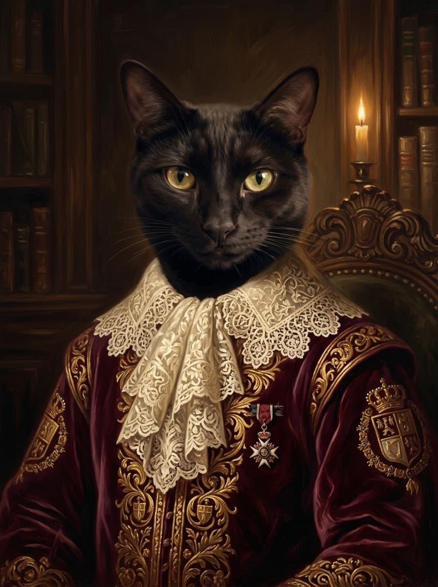 Example 4: Royal portrait