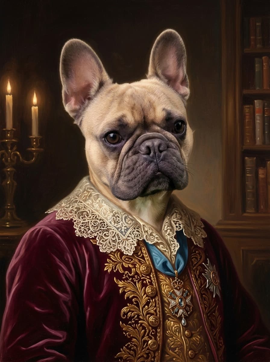 Example 3: Royal portrait