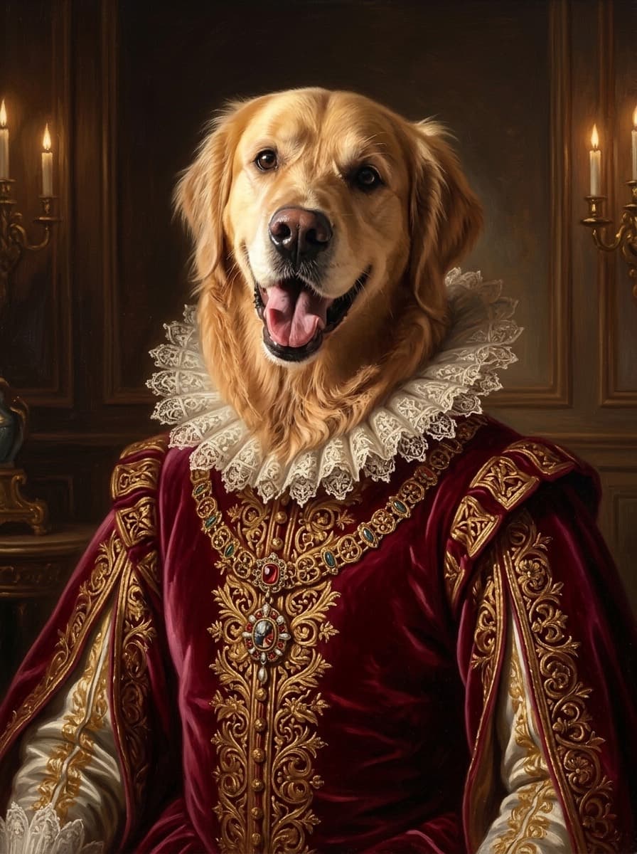 Example 1: Royal portrait