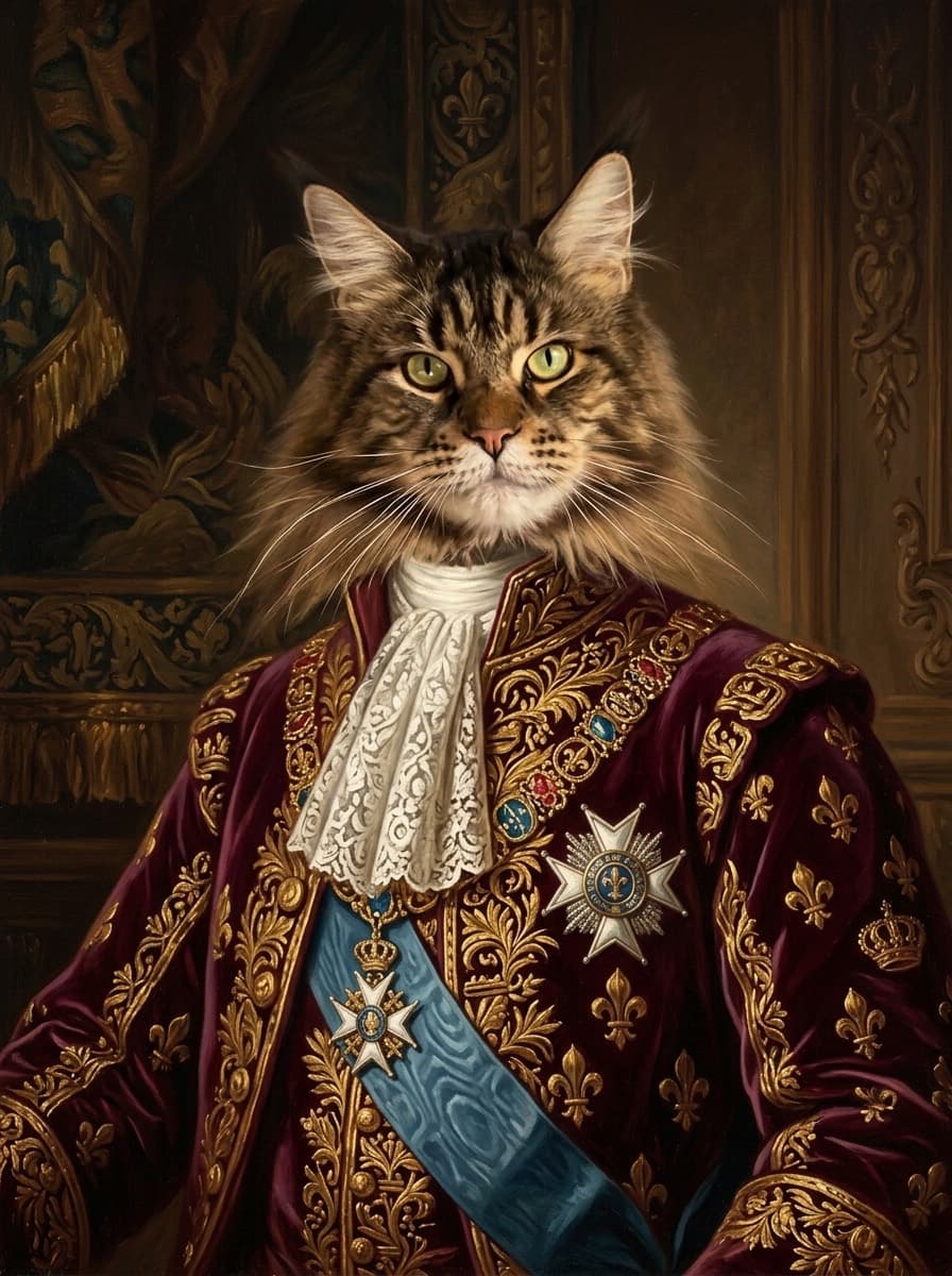 Example 6: Royal portrait