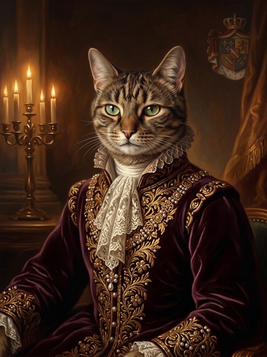 Example 2: Royal portrait