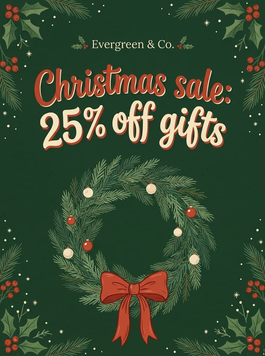 Christmas Poster Maker