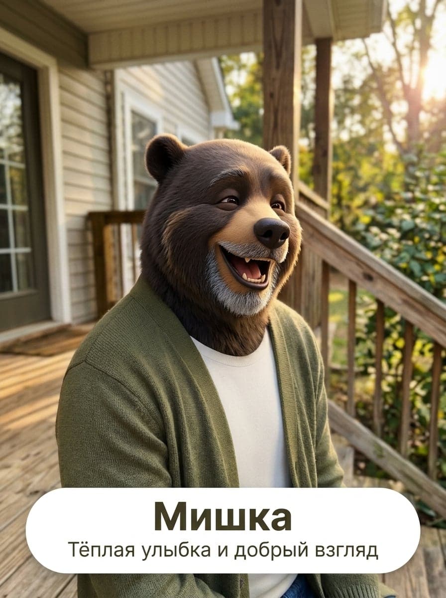 Выбор ИИ: Мишка