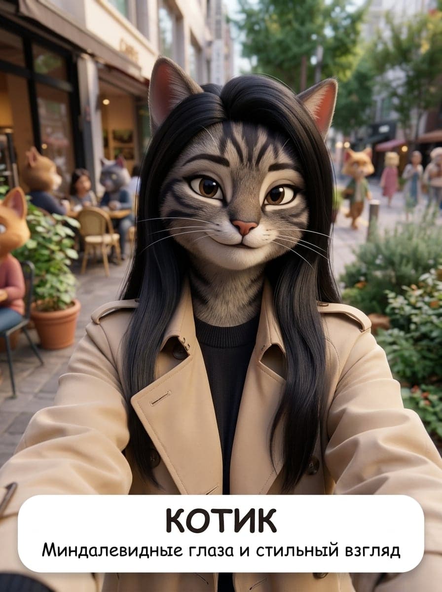 Выбор ИИ: Котик