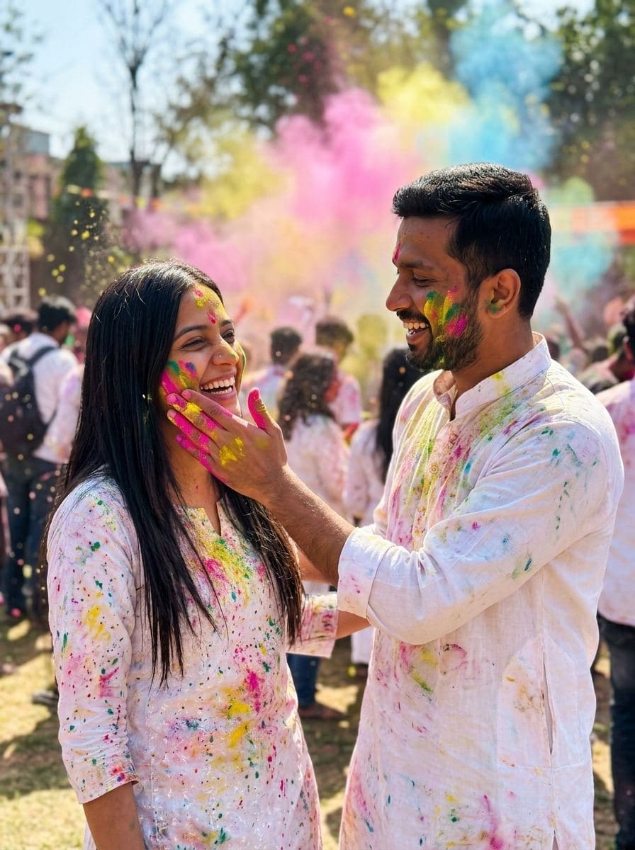 Holi colors