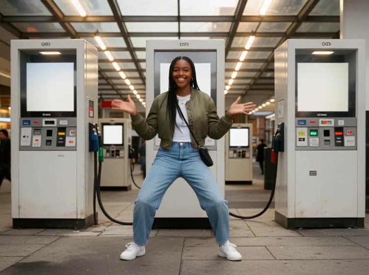 AI Gas Station Dance
