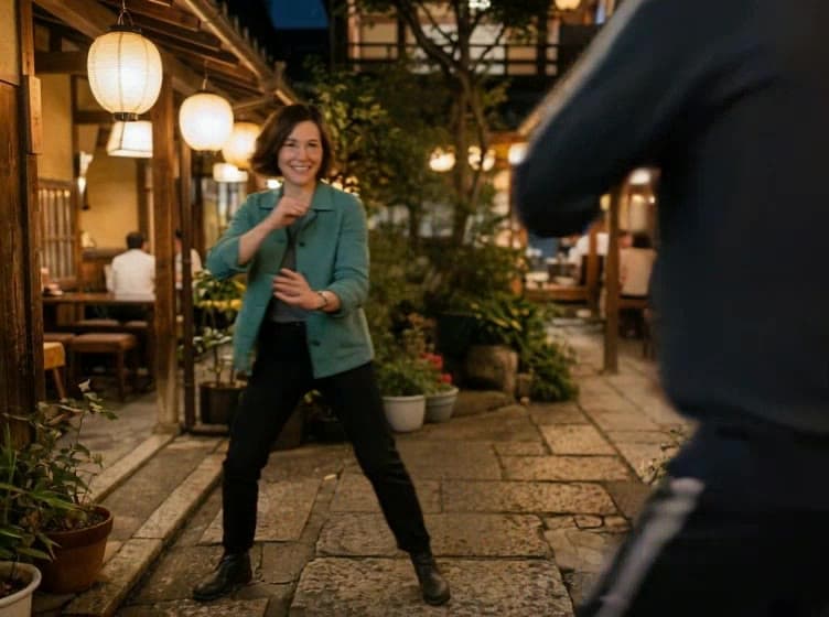 Efecto de vídeo kung-fu con IA