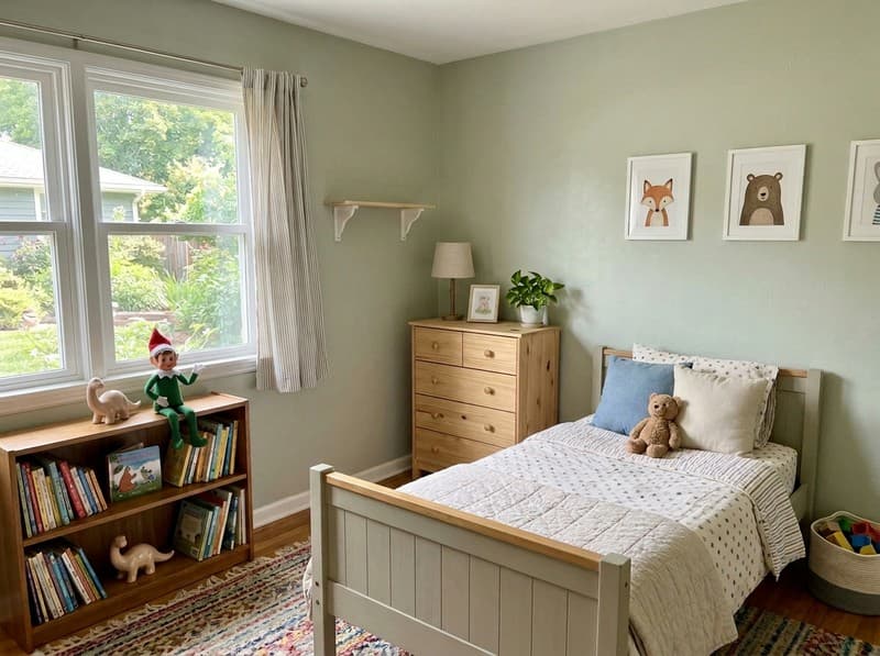 Elf in the bedroom