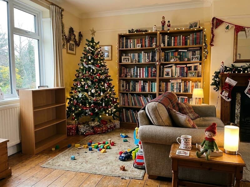Elf in the living room