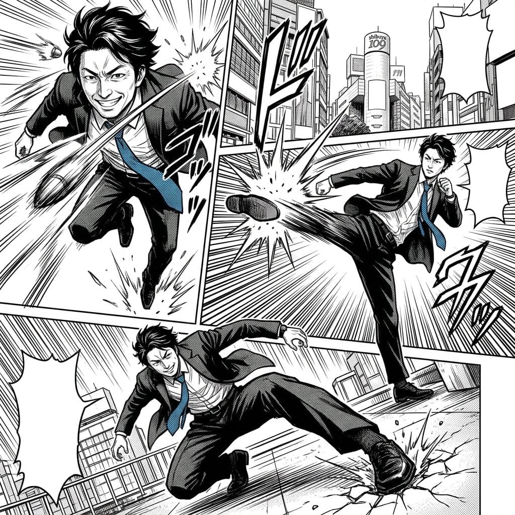サンプル 2: 漫画ページ