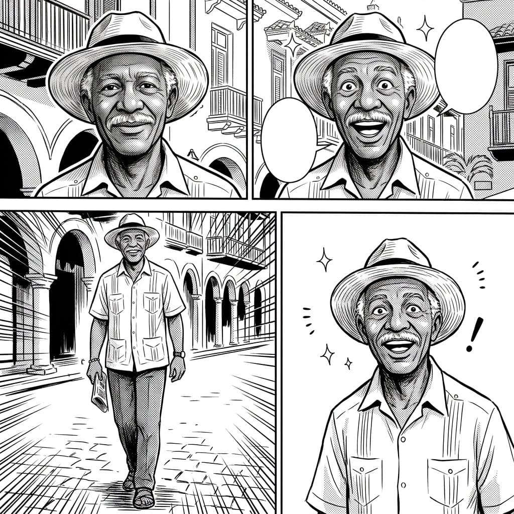 Ejemplo 3: Página de cómic