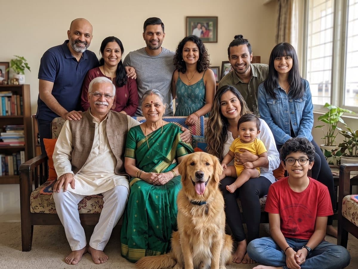 11 people and the dog