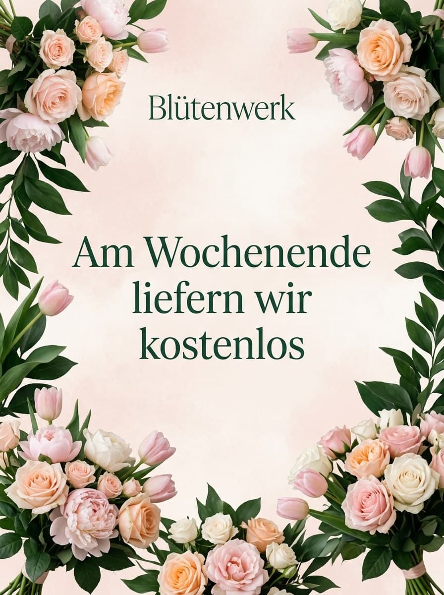 Blumenladen-Aktion