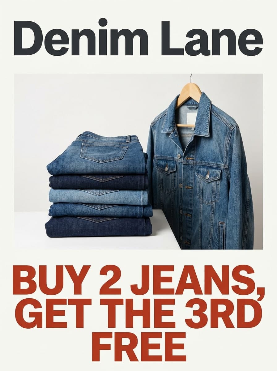 Clothing store sale