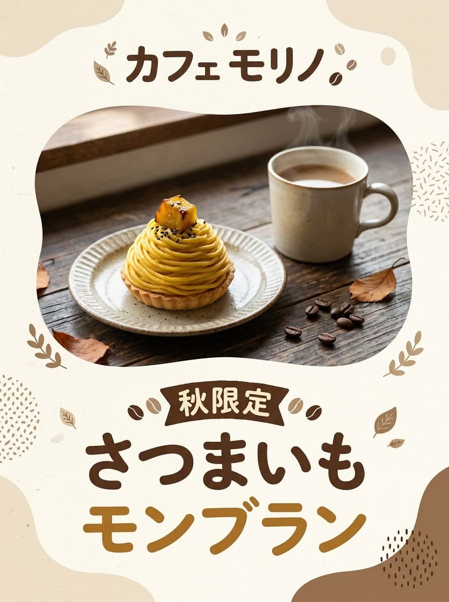 カフェの新メニュー
