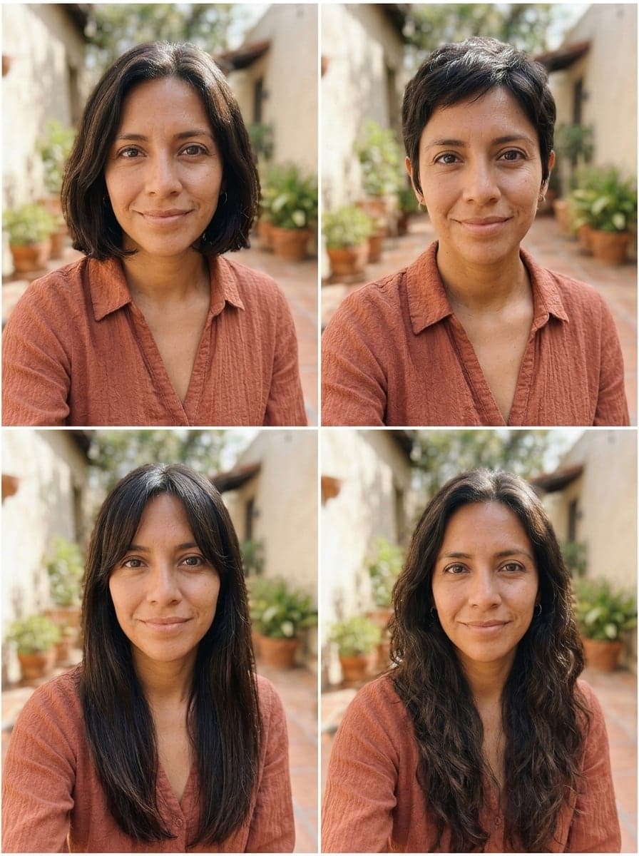 Mujer · 4 cortes clásicos