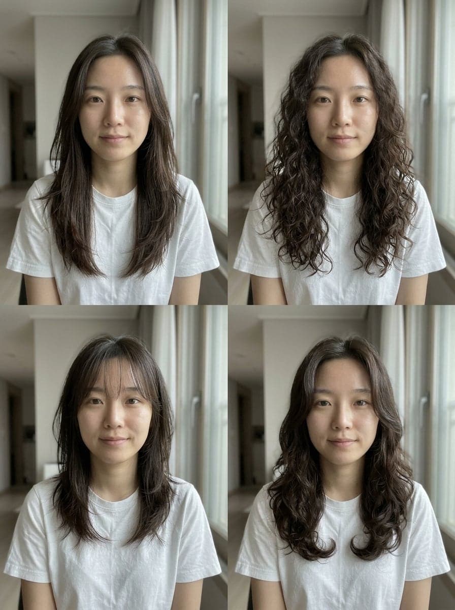 Women · 4 Korean styles