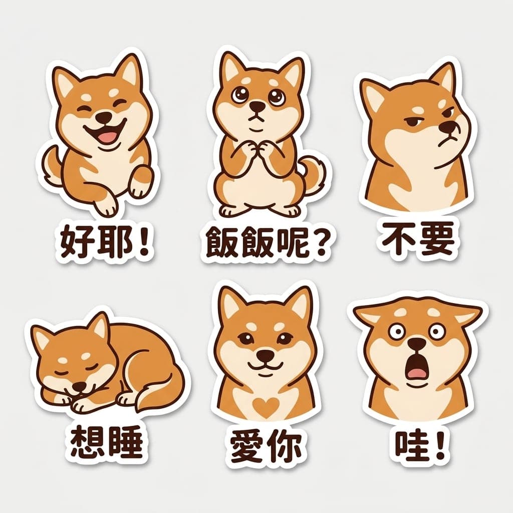 柴犬貼圖組