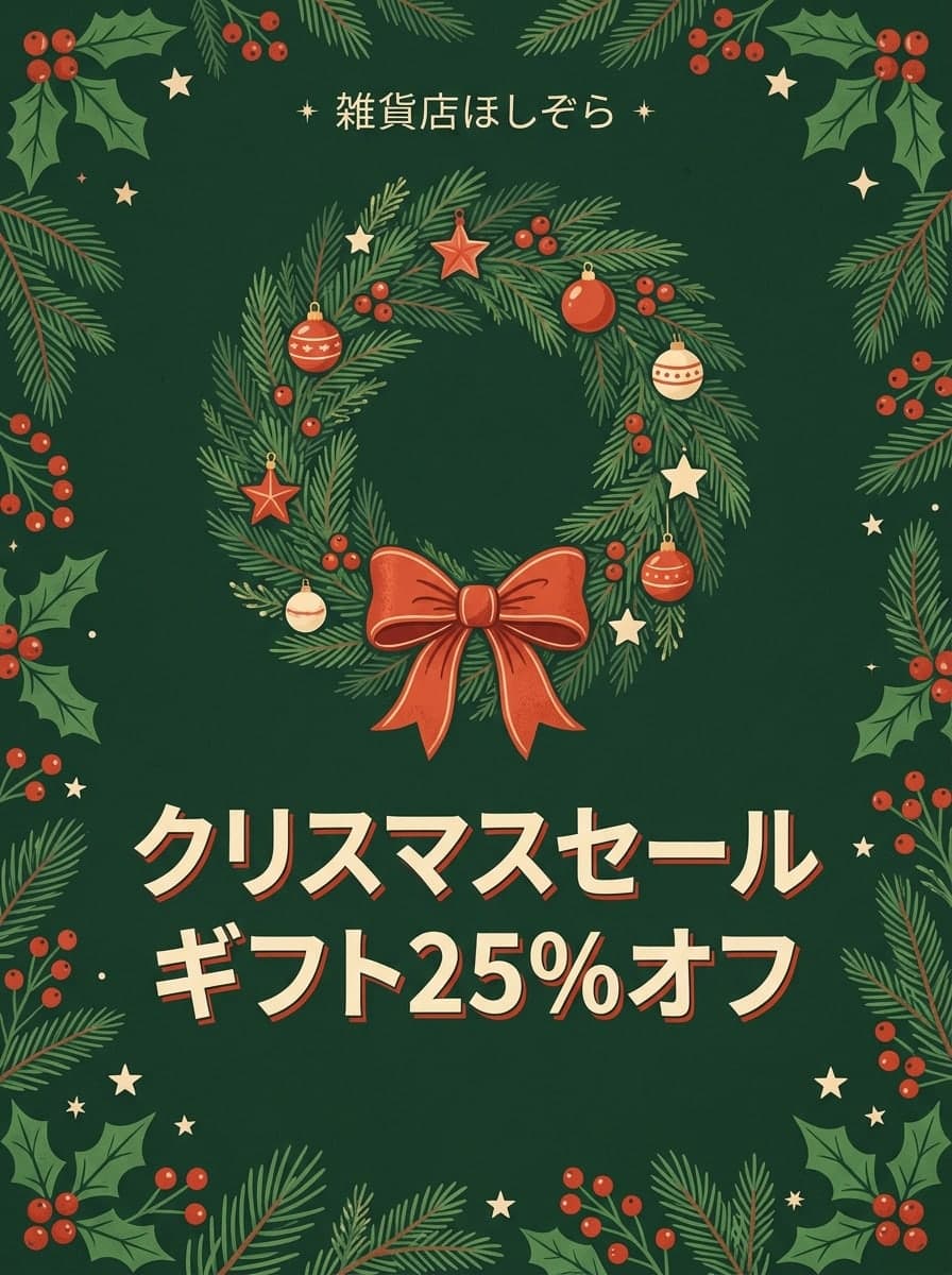 クリスマスセール