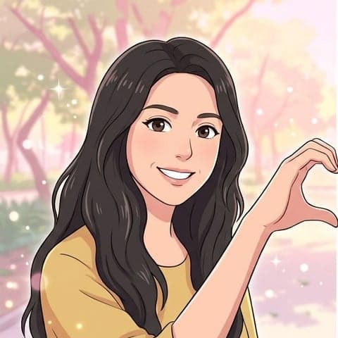 Anime, la misma pareja de la acuarela