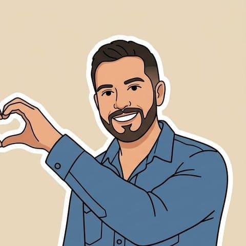 Sticker de líneas, con una foto de pareja