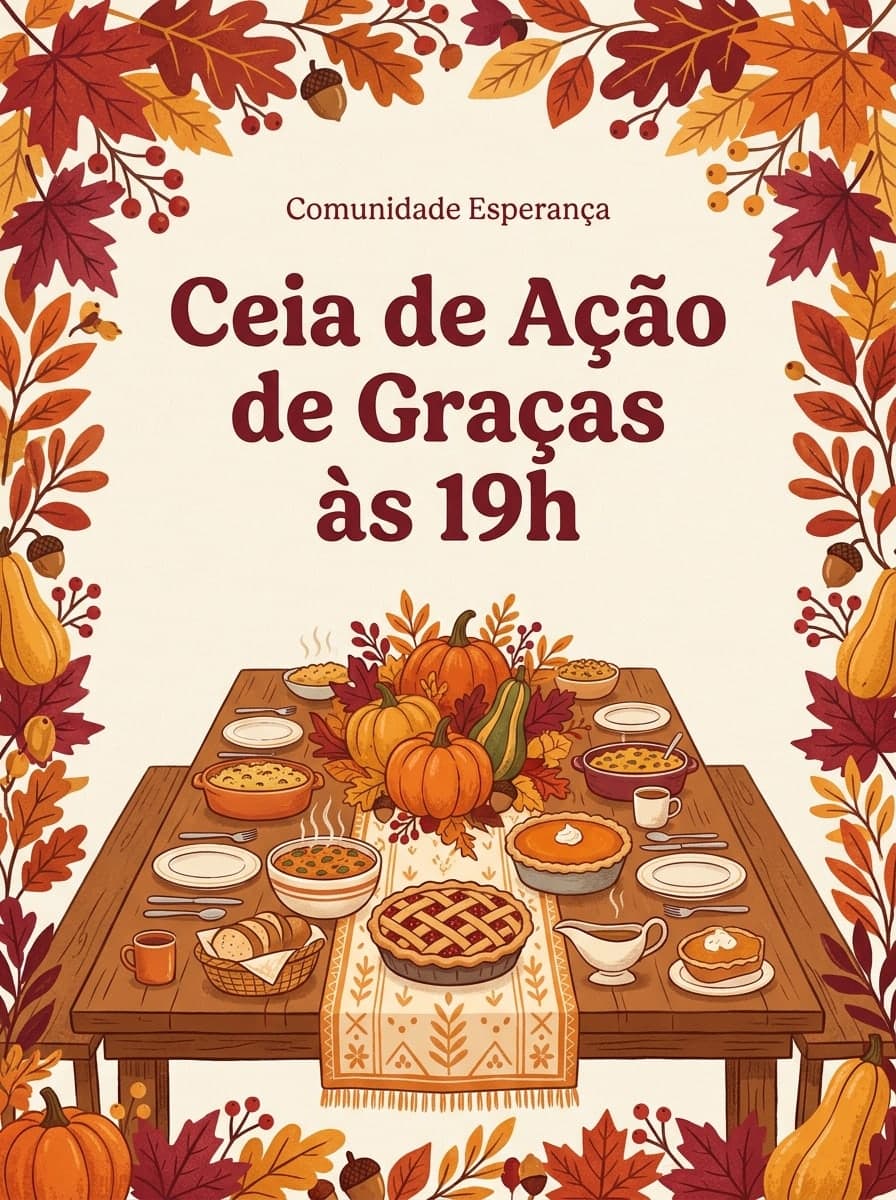 Almoço partilhado