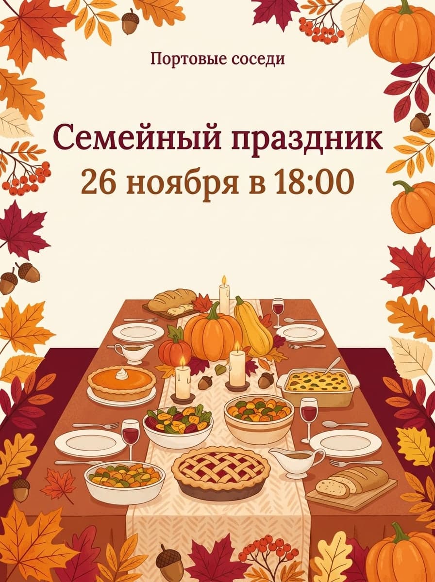 Семейный праздник