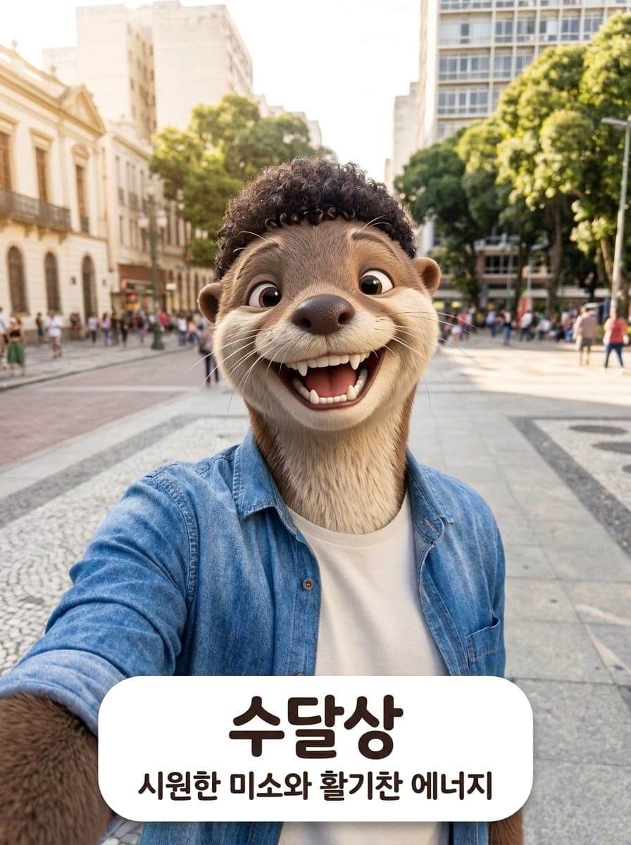 AI 판정: 수달상