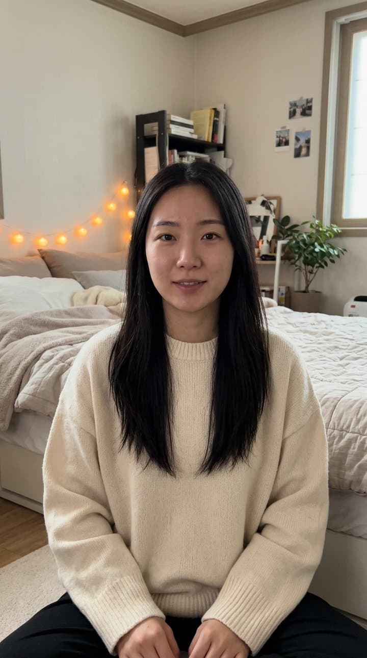 Mina, 20s, bedroom