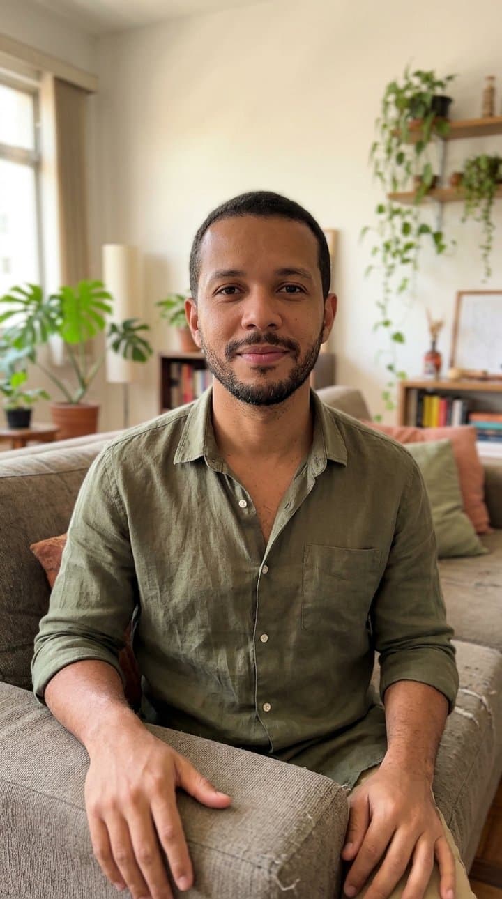 Rafael, 30s, living room
