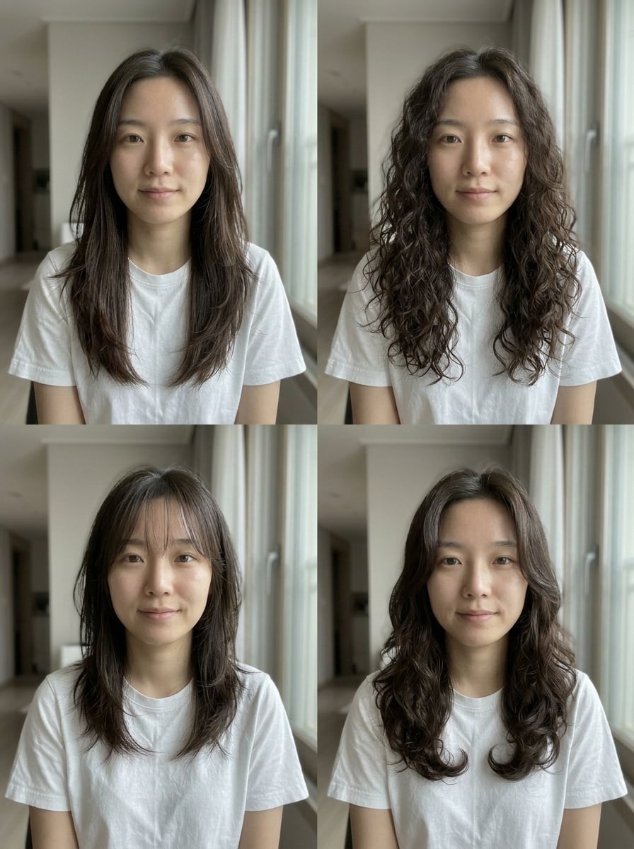 AI 헤어스타일 시뮬레이션