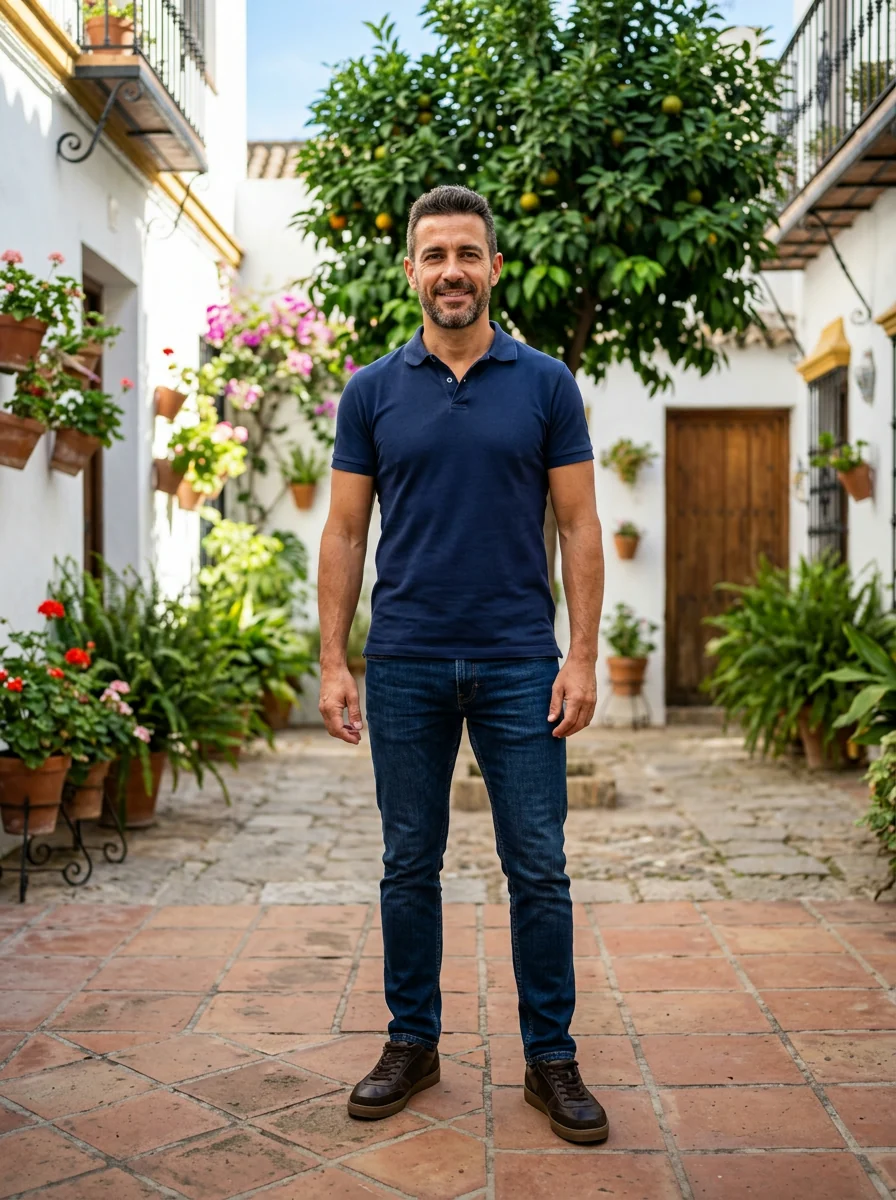 Cambios de ropa sobre la misma persona Antes 1
