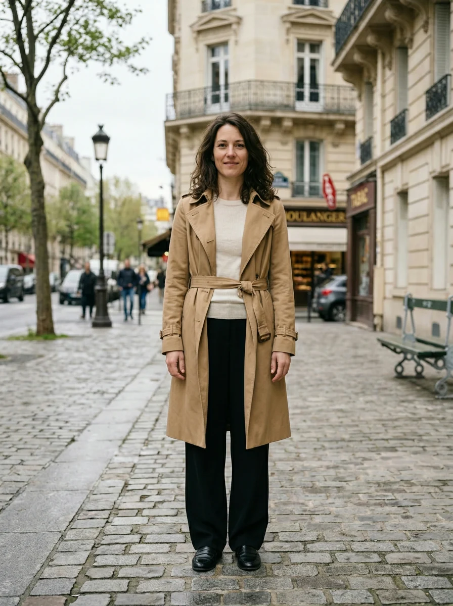Des tenues différentes sur la même personne Après 1