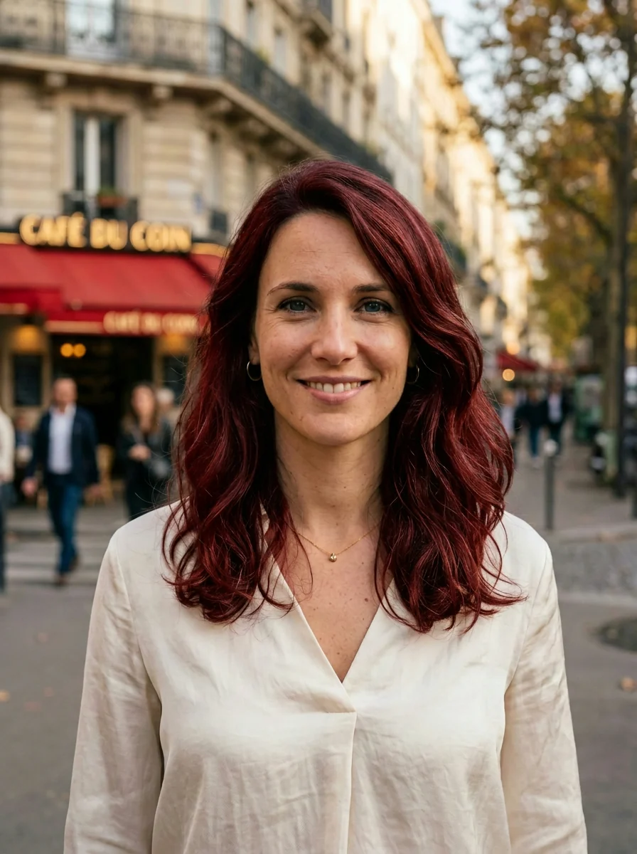 Simulateur IA de couleur de cheveux
