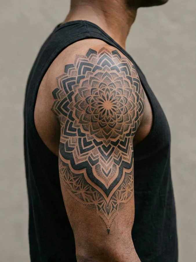 Tattoo Ideen auf echten Fotos Nachher 3