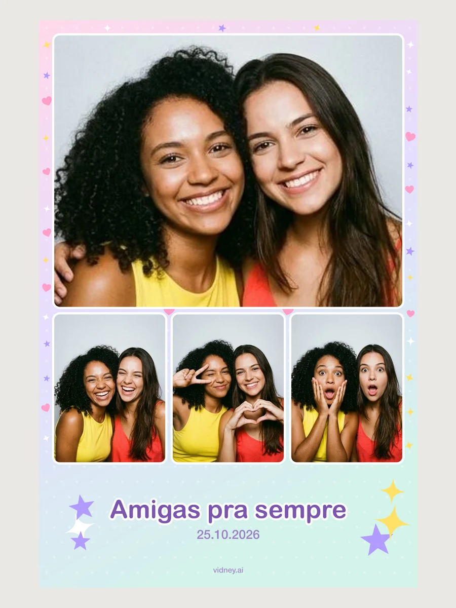 Cabine de fotos online
